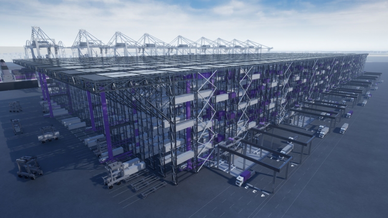 DP World - New High Bay Container Storage System Launched as “Boxbay”